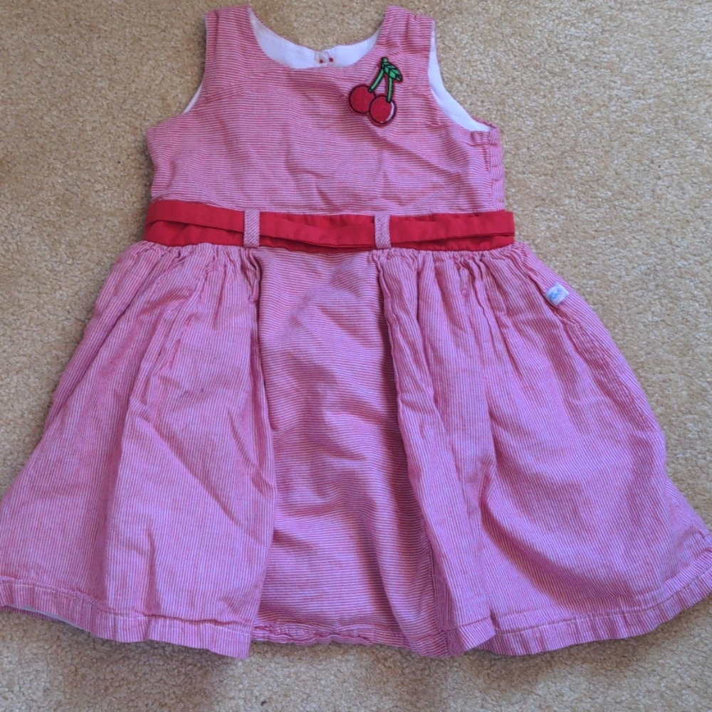 12m - 2T red dress